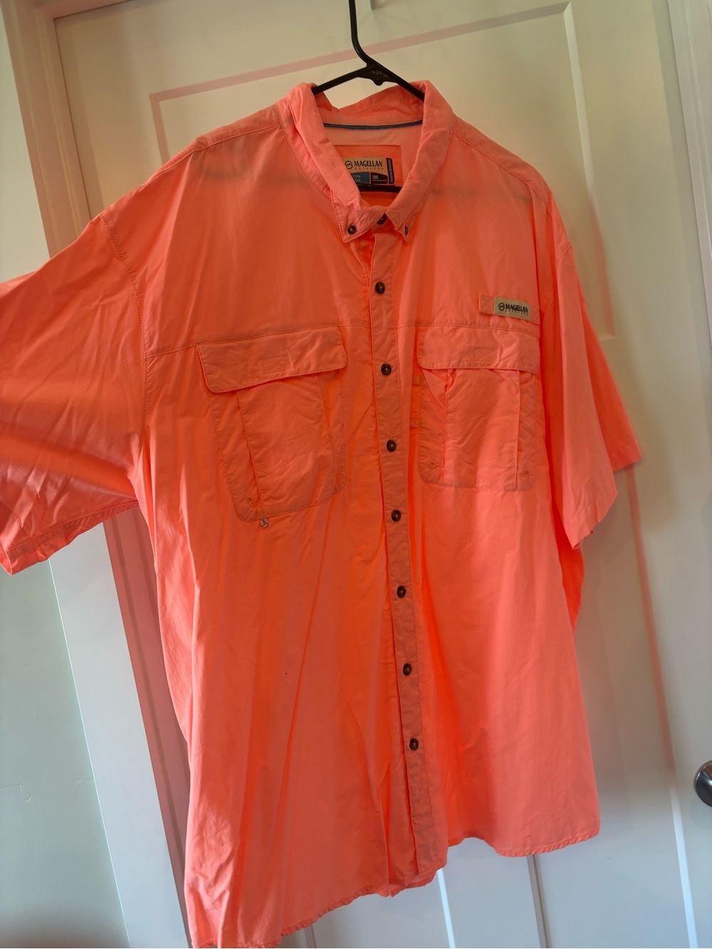 Magellan Outdoors Coral Short-Sleeve Button-Down Shirt - Picture 4 of 6